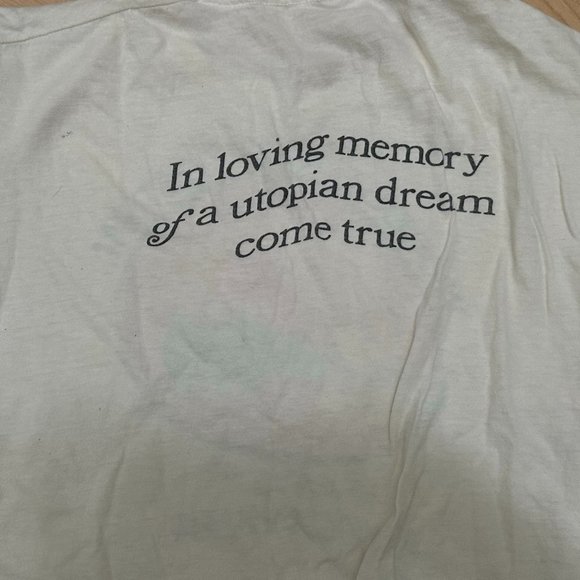 🎸 1979 Woodstock 10th Anniversary Vintage T-Shirt – XL – Rare Single-Stitch USA - Picture 10 of 11